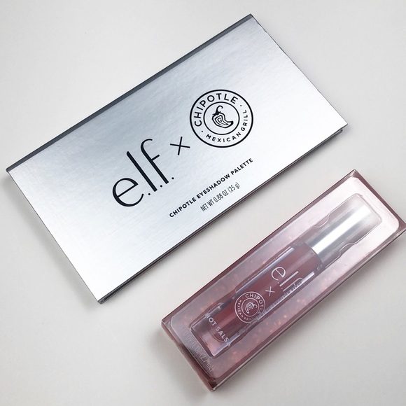 ELF Makeup Elf X Chipotle Eyeshadow Palette With Lipgloss